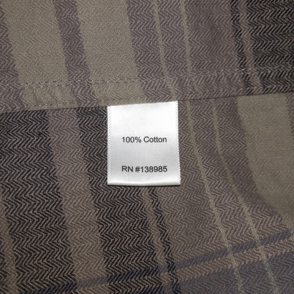 Purnell flannel button down shirt - Picture 10 of 10